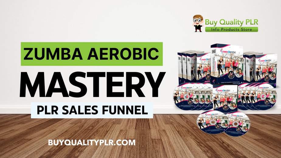 Zumba Aerobic Mastery PLR Sales Funnel | Zumba Aerobic PLR