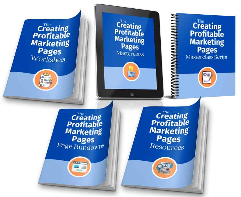 Creating Profitable Marketing Pages PLR Learning Bundle