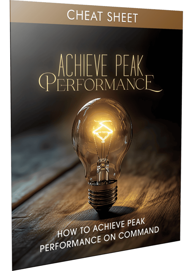 Achieve Peak Performance Cheatsheet