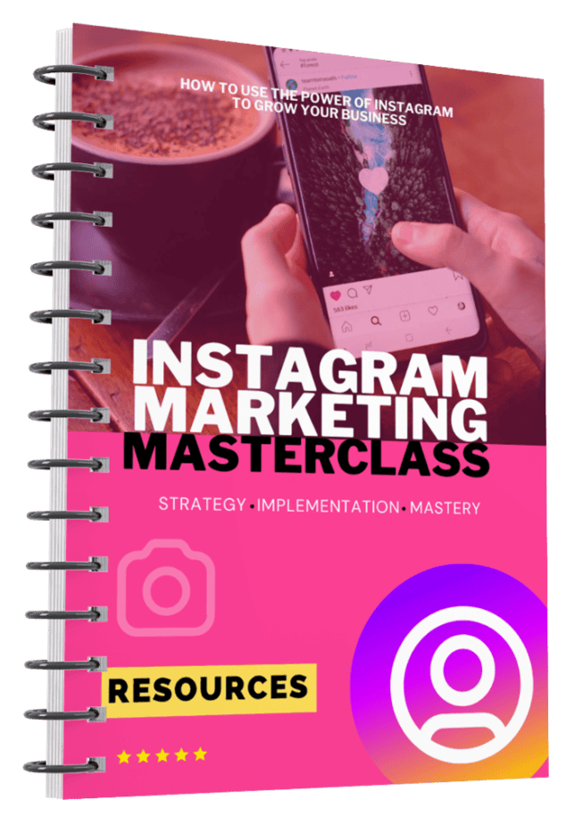 Instagram Marketing Masterclass Resource Cheat Sheet