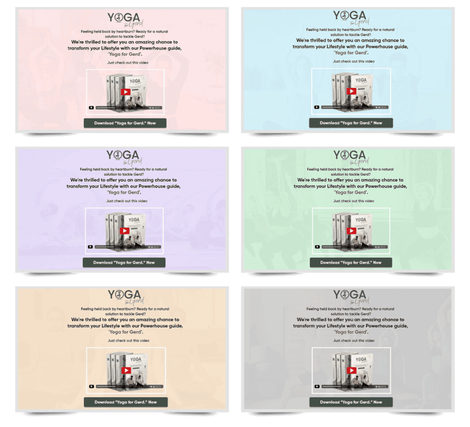 Pinterest Profit Secrets PLR Professional Minisite Yoga for Gerd PLR Sales Funnel Professional Minisites