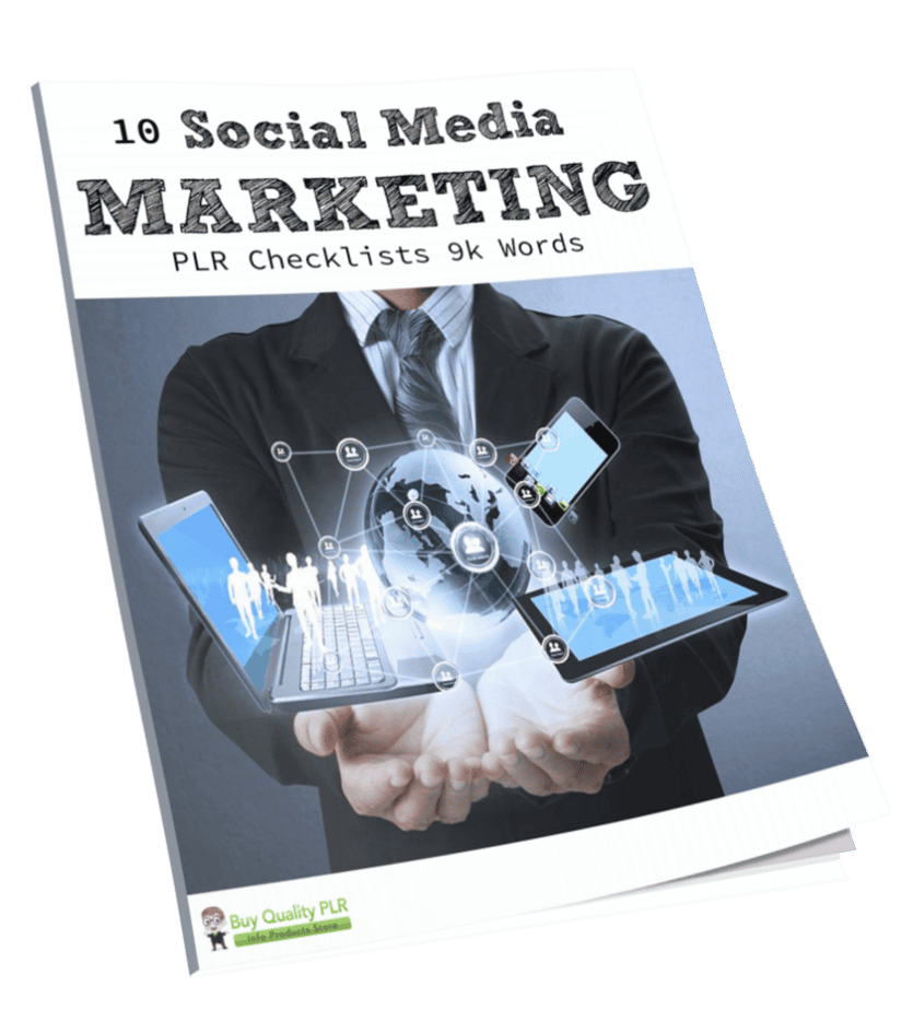 10 Social Media Marketing PLR Checklists 9k Words