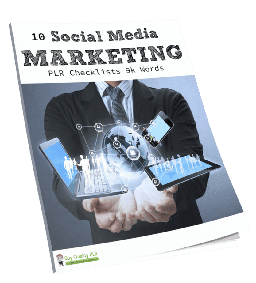 10 Social Media Marketing PLR Checklists 9k Words