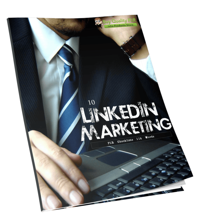 10 LinkedIn Marketing PLR Checklists 11k Words